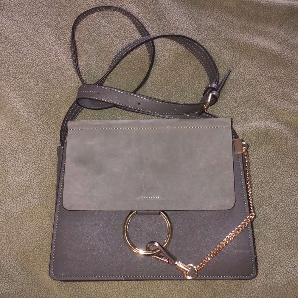 Chloe Faye mini chain bag gently used!!
